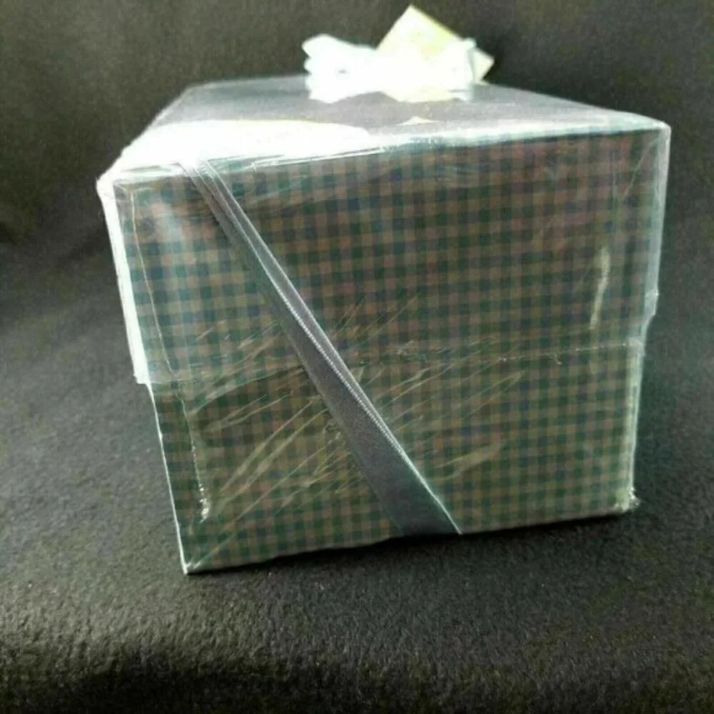 Baby‎ Boy Silver Plated Keepsake Set Photo Frame and Block Blue Gift Box New